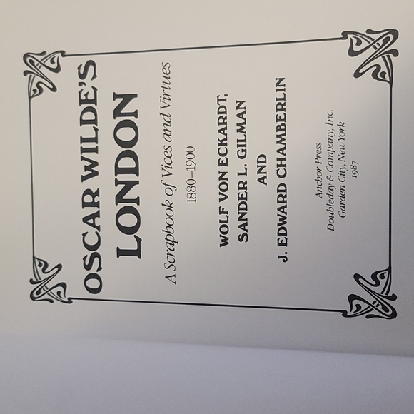 RARE FIRST EDITION Oscar Wilde's London Hardcover Book - Picture 9 of 12